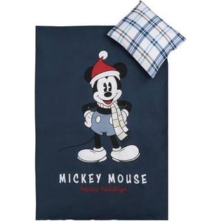 Mickey Mouse Julesengetøj - 100x140 cm - Junior sengesæt i 100% blødt bomuld