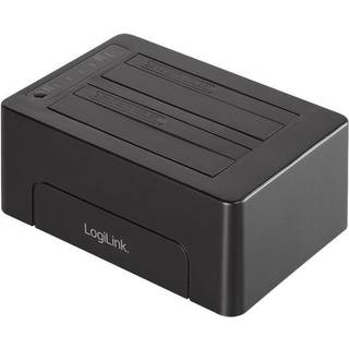 LogiLink USB 3.1 Gen 2 Quickport 2-Bay for 2.5/3.5" SATA HDD/SSD