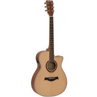 Dimavery AW-420 Western guitar, Sapele, nature TILBUD NU