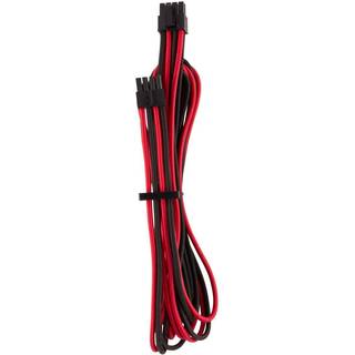 CORSAIR Premium Individually Sleeved EPS12V CPU cable_ Type 4 (Generation 4)_ RED/BLACK
