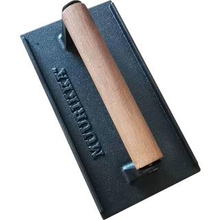 Rektangulær grillpresser, støbejern