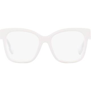 Burberry BE2363 SYLVIE 3007 51 Briller Kvinder Hvid - Shiny White - 51mm