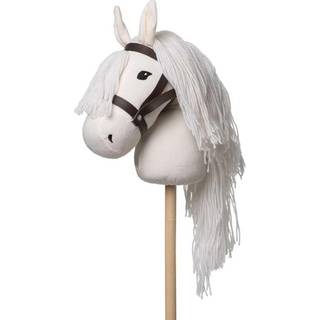 Kæphest - Hvid Hobby horsing Bamse 84352