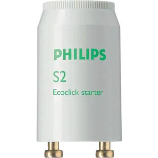 Philips ecoclick starter s2 glimtænder 4-22w 2-pak