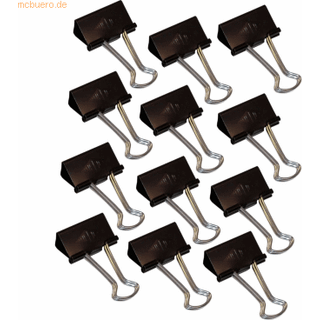 Wedo 64 21432 document clip Metal, Nickel 12 pc(s)