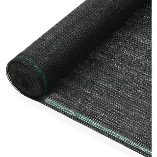 tennisskærm HDPE 1 x 100 m sort