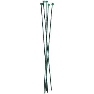 HORTUS tentorpæl grøn med grøn isolator Ø10x1450mm - 10 stk.