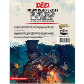 D&D The Wild Beyond the Witchlight: Dungeon Master’s Screen af Gale Force Nine — Alder 14+, Feywild-karnaval til Prismeer