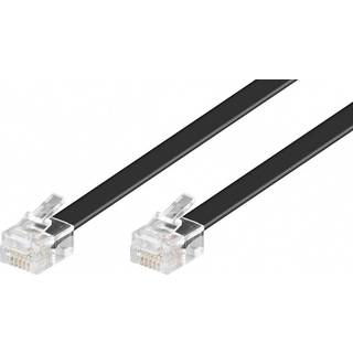 RJ12/6P6C telefon kabel | 10 meter | PRIS-MATCH