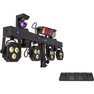 Eurolite Set LED KLS Scan Next FX Compact Light Set + Foot switch TILBUD NU