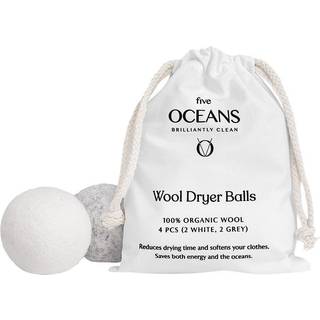 Five Oceans Wool Dryer Balls 4pcs