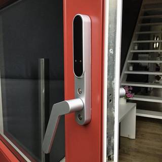 Secuyou Smart Lock, terrassedørslås, V, DUMMY, mat sort