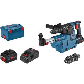 Borehammer Bosch GBH 18V-26 F; 2,6 J; SDS-plus; 18 V; 2x5,5 Ah + Bosch GDE 18V-16