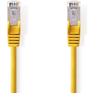Nedis CAT5e netværkskabel | SF/UTP | RJ45 Han | RJ45 Han | 5.00 m | Runde | PVC | Gul | Plastikpose