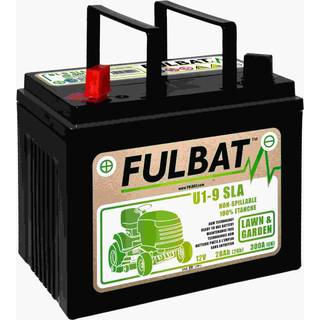 Batteri til plæneklipper Fulbat U1-9 SLA; 12 V; 28 Ah passer til Husqvarna, Partner, McCulloch