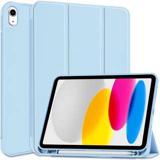 iPad 11" (2025) / iPad 10.9" (2024/2022) Tech-Protect SC Cover m. Apple Pencil Holder - Lyseblå