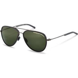 Porsche Design P8691 Polarized C 60 Solbriller Mænd Brun - Brown Grey - 60mm