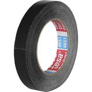 Tesa Lærredstape Smal, Vandfast og Plastbehandlet 25m GUL