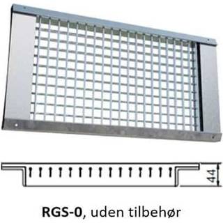 Lindab RGS rundrørsrist - RGS-0 - 1025 mm, 150 mm (min. kanalmål Ø315)