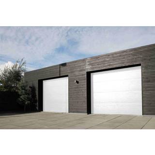 Supergate ledhejseport, 2410 x 2140 mm, hvid