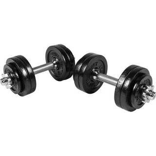 Håndvægte IRON Black Støbejern 2x15 kg