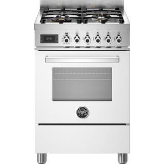 PRO64L1EBIT Professional gaskomfur med ovn, 60 cm, hvid