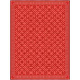 Ekelund Linneväveri Åttebladrose dug 150x150 cm