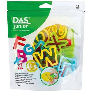 DASJunior Modellervoks 27 Dele BL Skabelonsæt Tal