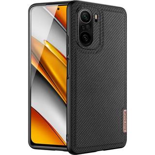 Xiaomi MI11i / Poco F3 - DUX DUCIS Fino Hybrid cover - Tekstil Design - Sort