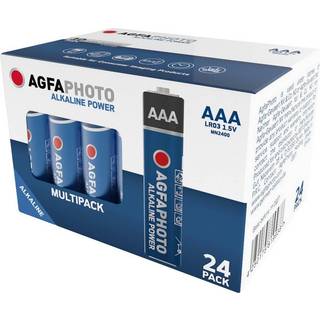 AgfaPhoto 110-819938 AAA-batteri 24 stk