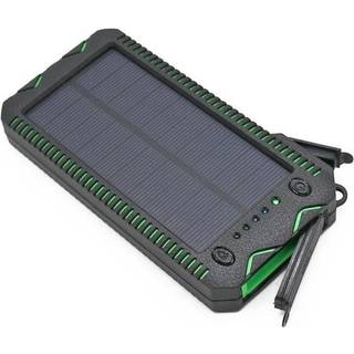 Solcelle PowerBank / Lader - 10.000 mAh Solcellelader