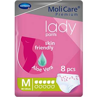 MoliCare Premium Lady Pants 5 dråber - Bletrusser Str. M - Taljemål 80-120 cm., 5 dråber