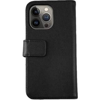 iPhone 12 Pro Max Plånboksfodral Läder Rvelon - Svart
