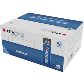 AgfaPhoto 110-859316 AA-batteri 48 stk