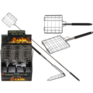 Grillgitter - grill grate, Udskydbar