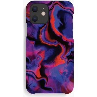 A Good Company iPhone 12 Mini Miljøvenligt Cover, Purple Red Marble