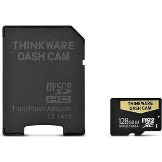 Thinkware TWA-SMU128 128 GB UHS-I MLC microSD-kort til dashcams - Mod filkorruption, SPOR-genoprettelse, Inkluderer TransFlash-adapter