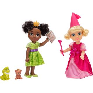 Disney Princess Young Tiana Doll & Charlotte Petite Dolls Gift Set