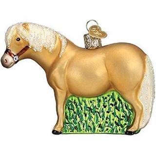 Old World Christmas Ornaments Shetland Pony Glass Blæst ornamenter til juletræ