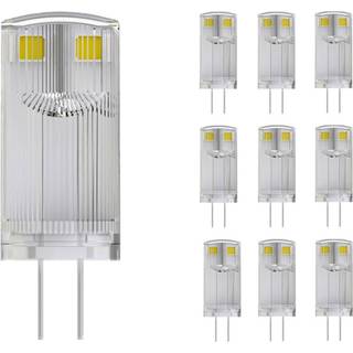 Fordelspakke 10x Noxion Bolt LED Capsule G4 0.9W 100lm - 827 ekstra varm hvid | erstatter 10W