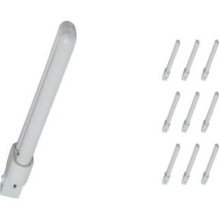 Fordelspakke 10x Osram Dulux S 9W 830 | varm hvid - 2-pinde