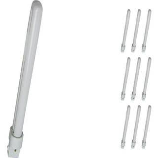 Fordelspakke 10x Osram Dulux S 11W 840 | kold hvid - 2-pinde