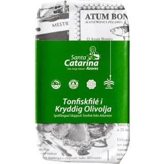 Grøndals, Tunfilet i krydret olivenolie 120 g.