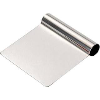 de Buyer Teigschaber steif mit gerader Kante - Edelstahl - Silber