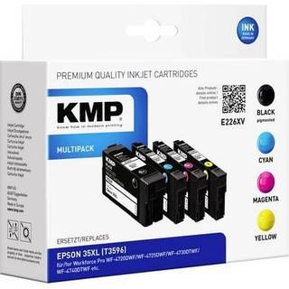 KMP E226XV Multipack BK/C/M/Y compatible with Epson T 3596 XL