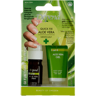 Neglespray og -gel m. aloe vera (På lager i varehus)