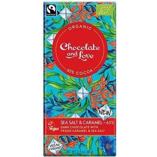 Chocolate And Love Gaveæske Med Fairtrade Plader Chokolade Ø (4x80 g)