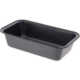 de Buyer Kuchenform rechteckig 24 x 13 cm - Stahl mit Antihaftbeschichtung - Schwarz