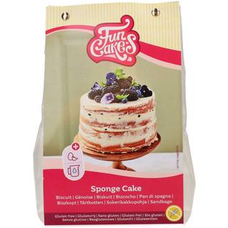 Spongecake glutenfri 500 g - FunCakes