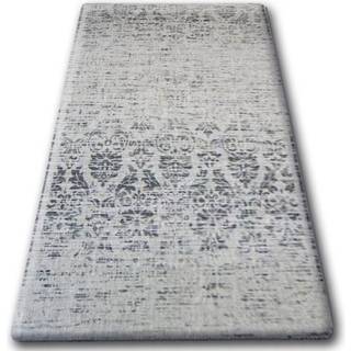 Sisaltæppe SISAL FLOORLUX 20211 sølv / SORT 160x230 cm